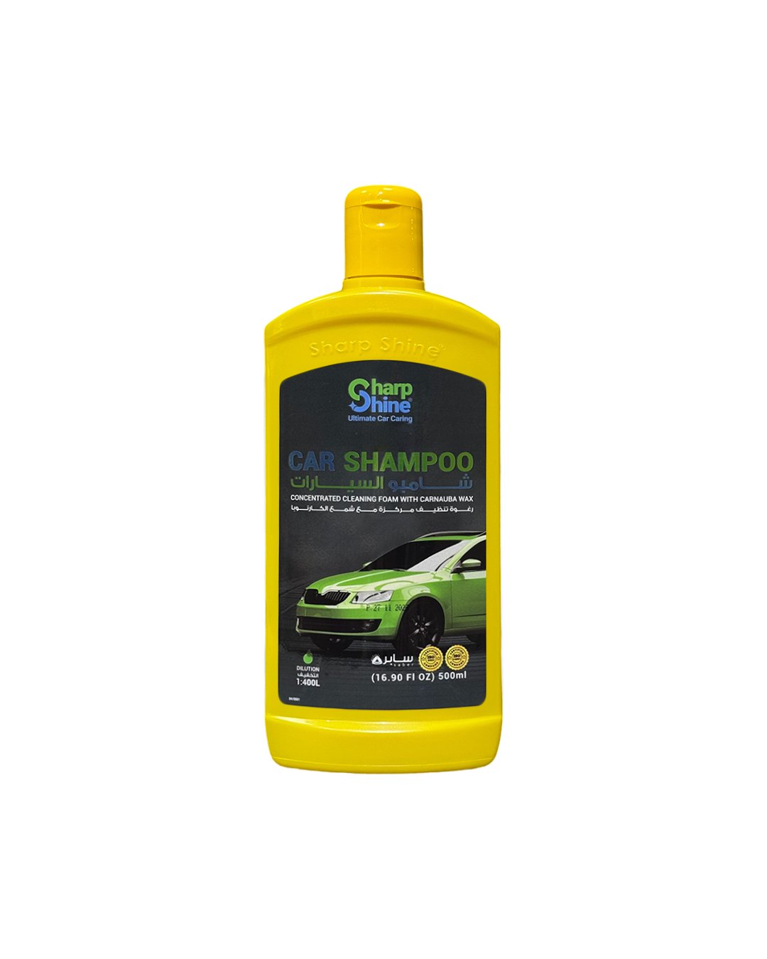 SharpShine® Car Shampoo with Carnauba Wax, 500 ml