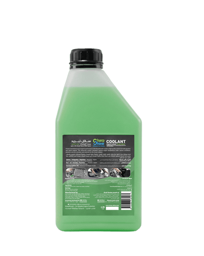 Sharp Shine Engine Coolant - Green water (33% Concentration) - 1 Litres