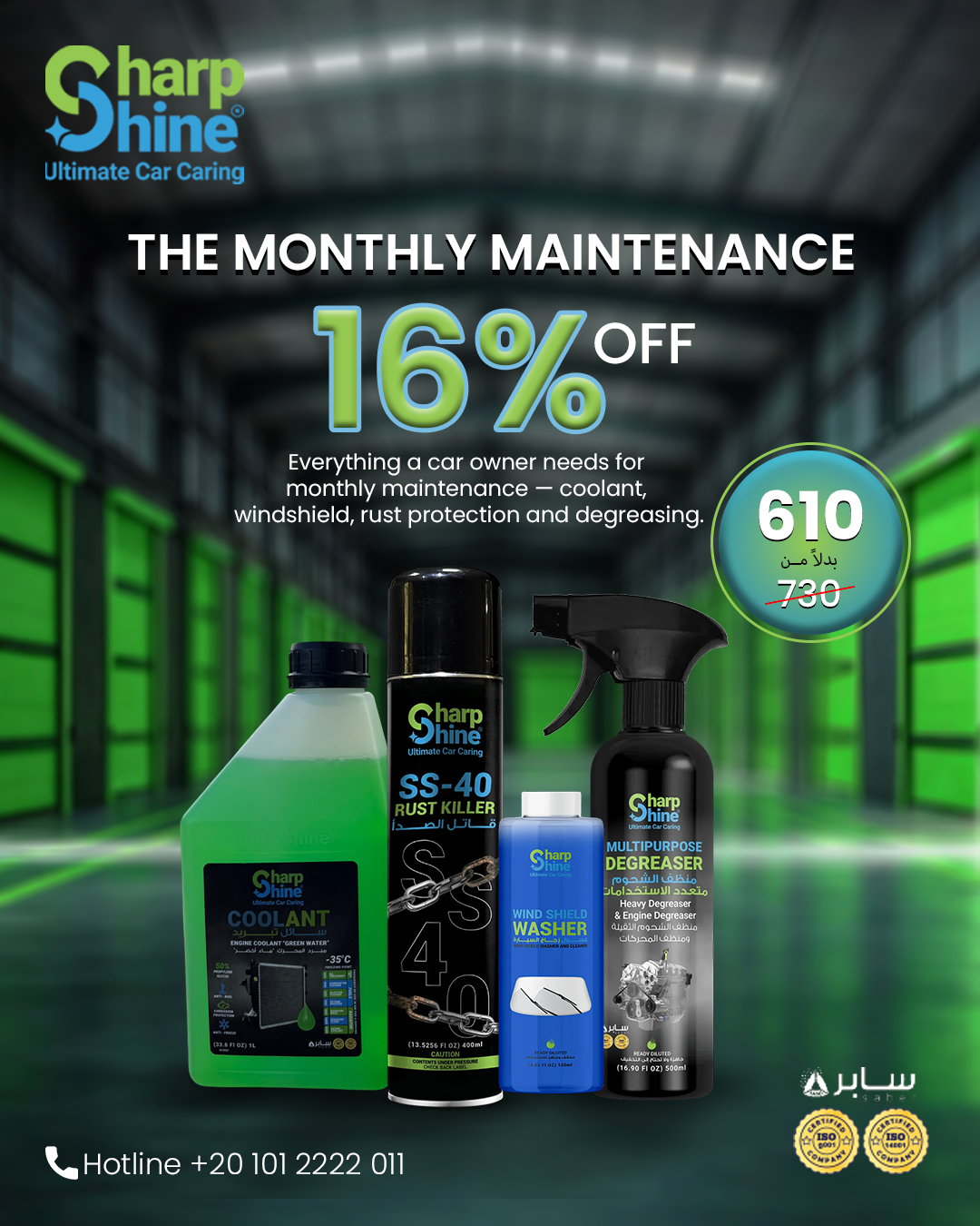 THE MONTHLY MAINTENANCE KIT