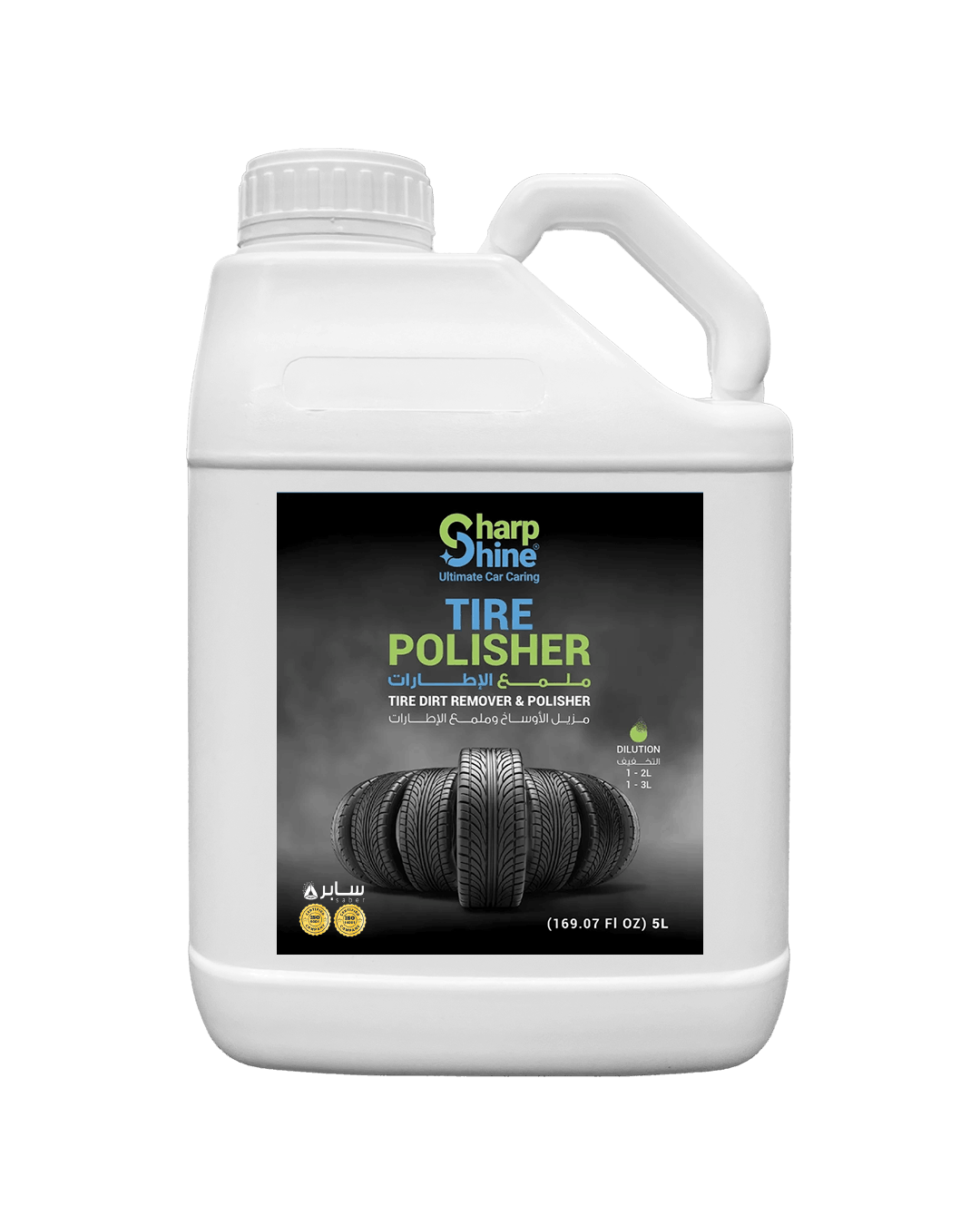Tire Dirt remover & polisher - 5 Litre