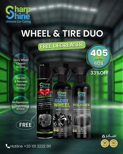 WHEEL & TIRE DUO + FREE DEGREASER