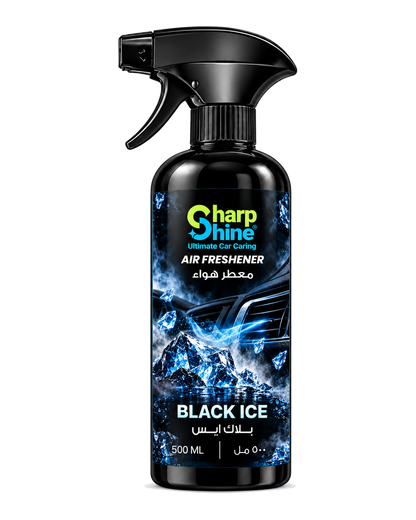 معطر هواء SharpShine® بريحة بلاك ايس، بخاخة 500 مل – وش العبوة