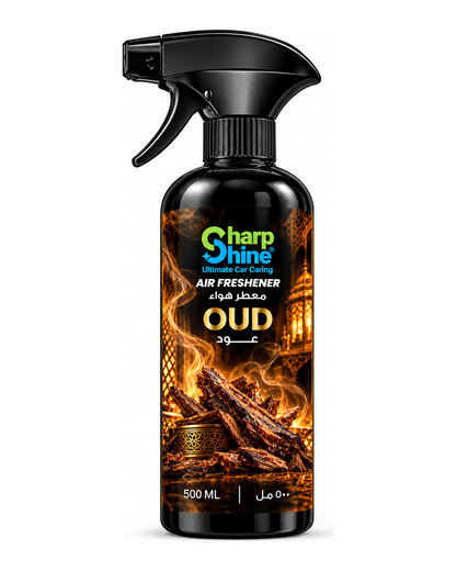 معطر هواء SharpShine® بريحة عود، بخاخة 500 مل – وش العبوة