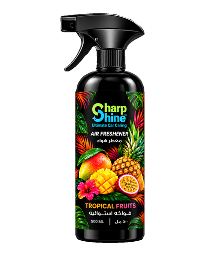 معطر هواء SharpShine® بريحة فواكه استوائية، بخاخة 500 مل – وش العبوة