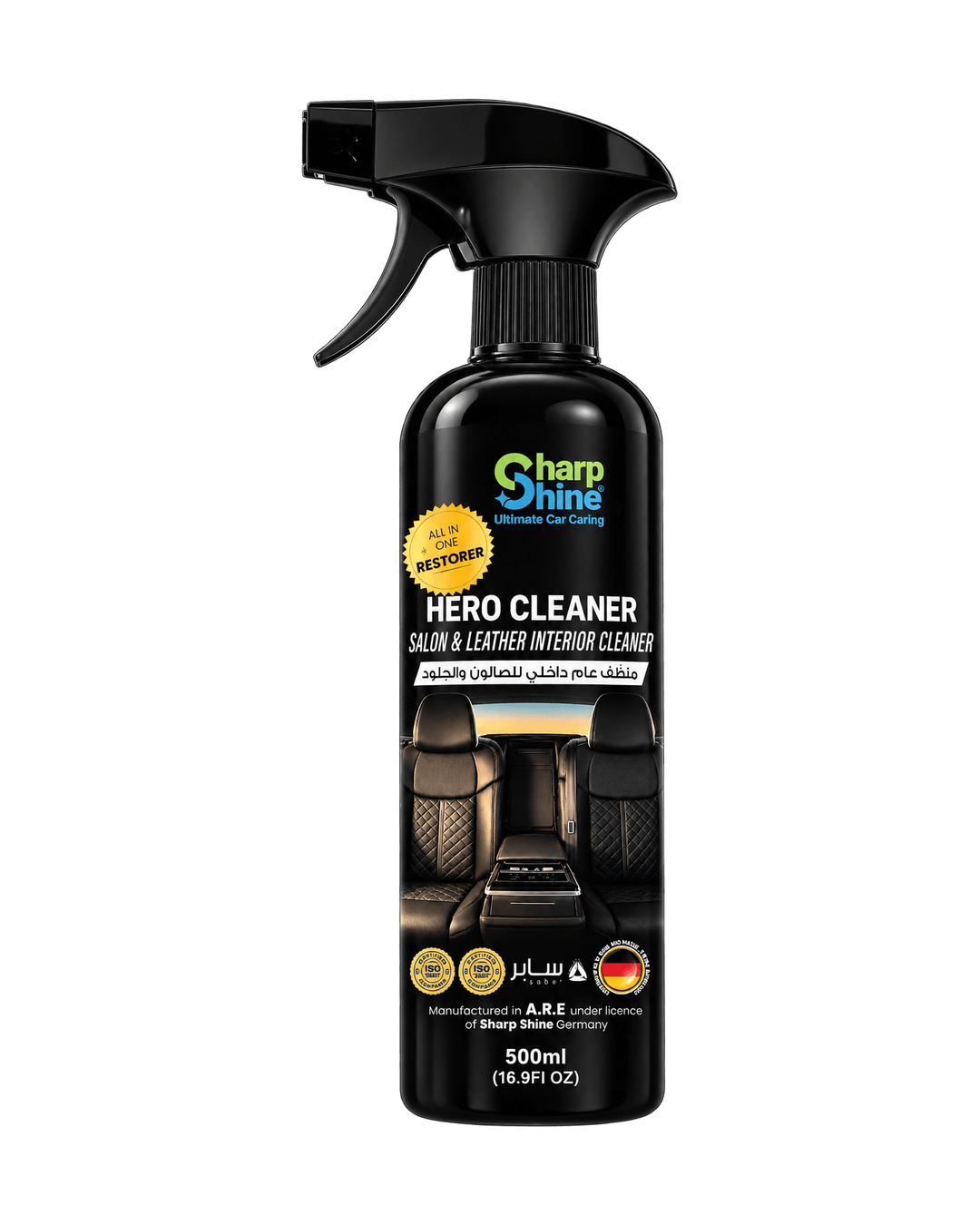 Hero Cleaner (Salon and Leather Cleaner) - 500 ml.