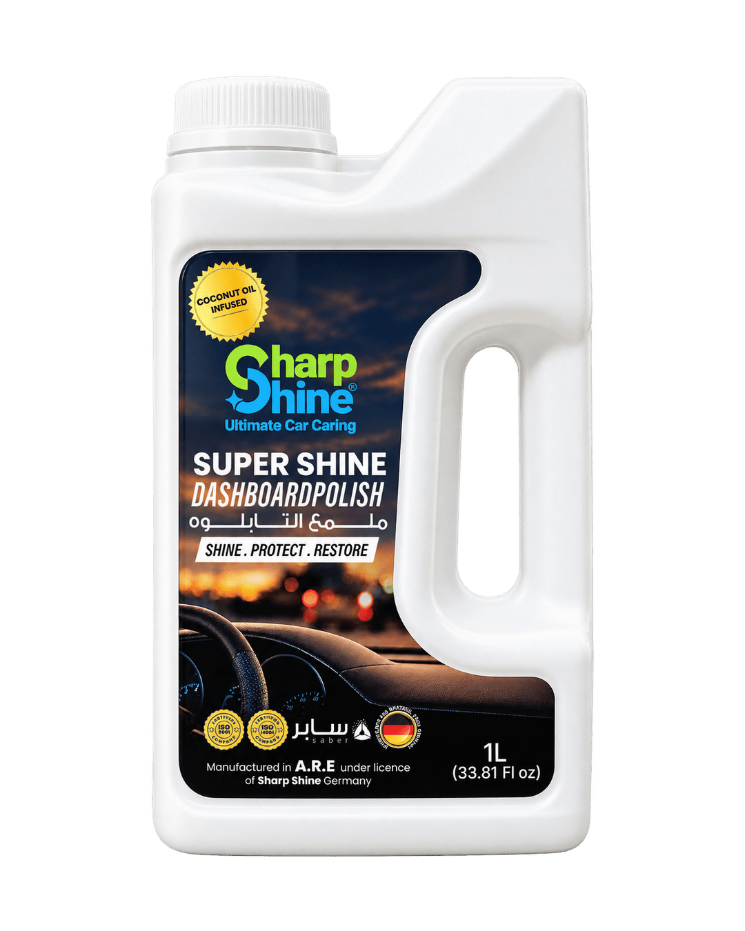 SharpShine® Super Shine Dashboard Polisher - 1 Litre