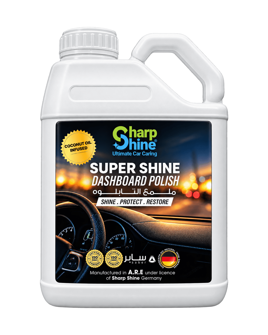 SharpShine® Super Shine Dashboard Polisher - 5 Litre