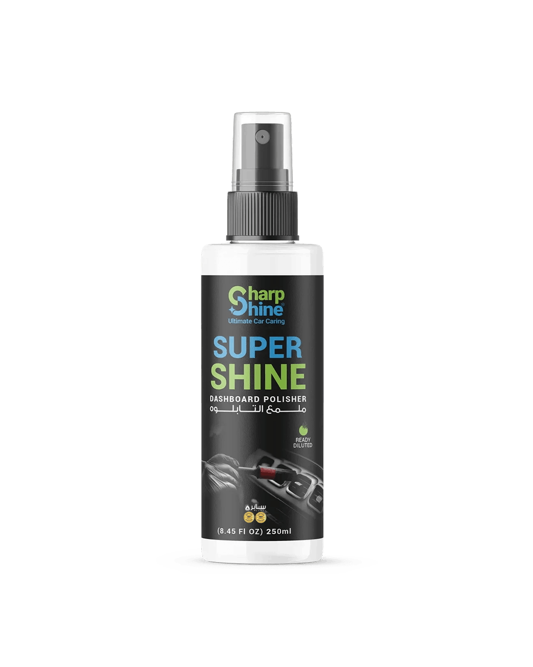 SharpShine® Super Shine Dashboard Polisher - 250 ml.